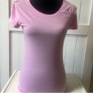 No Boundaries Purple Fitted Short Sleeve Tee